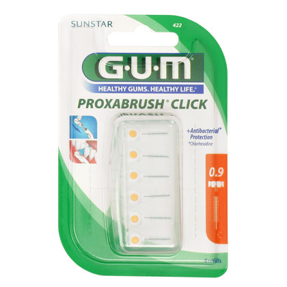 GUM® Proxabrush® Click. uzgaļi